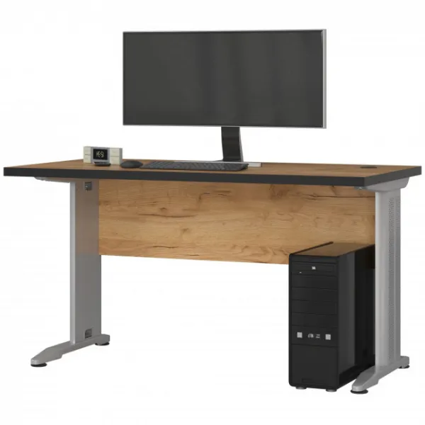 Ak furniture Volně stojící počítačový stůl BM-135 dub craft