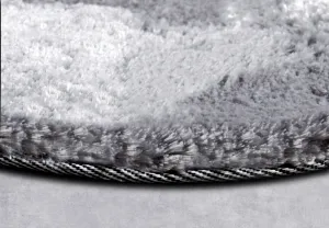 ELLE Decoration koberce Kusový koberec Cosy 106110 Silver kruh z kolekcie Elle - 200x200 (priemer) kruh cm