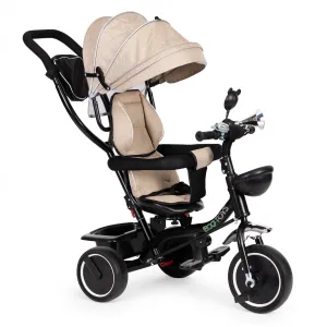 Dětská tříkolka - kočárek Ecotoys BeBe béžová