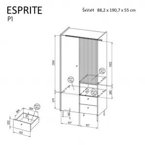 Dolmar Spálňa ESPRITE