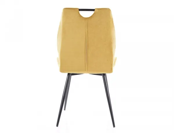 Signal Jedálenská stolička ARCO Velvet | curry