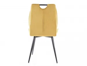 Signal Jedálenská stolička ARCO Velvet | curry
