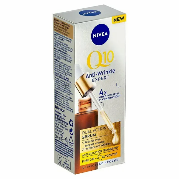 Nivea Q10 Anti-Wrinkle Expert expertné duálne sérum proti vráskam 30 ml