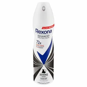 Rexona Advanced Protection Invisible On Black & White Clothes antiperspirant sprej 150 ml