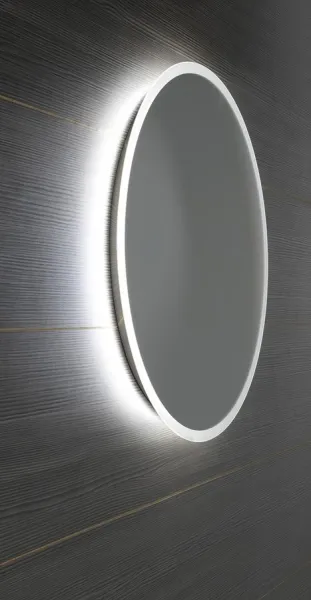 SAPHO - VISO guľaté zrkadlo s LED osvetlením, ø 70cm VS070