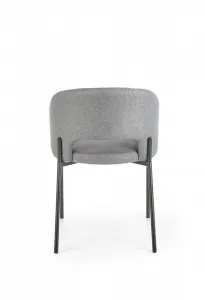 Jedálenské kreslo K373 Halmar Tmavosivá
