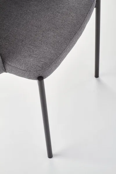Jedálenské kreslo K373 Halmar Tmavosivá
