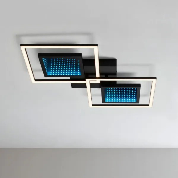 LED stropné svietidlo Preceval, 74/42cm