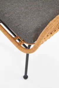 DekorStyle Ratanové kreslo Ikaro natural