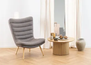 Actona Okrúhly konferenčný stolík Yale 80 cm divoký dub