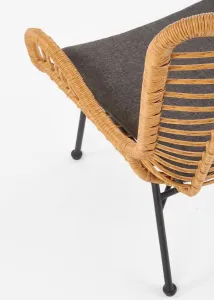 DekorStyle Ratanové kreslo Ikaro natural
