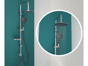 Eisl Eisl - Sprchový set bez batérie SHOWER DREAM, chróm / čierna DXLD60088CS DXLD60088CS