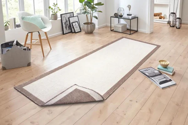 Obojstranný koberec Twin Panama linen