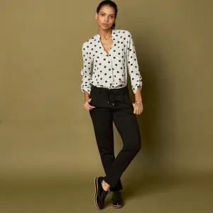 Chino nohavice z Milano úpletu