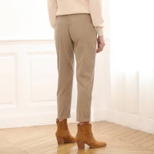 7/8 menčestrové chino nohavice