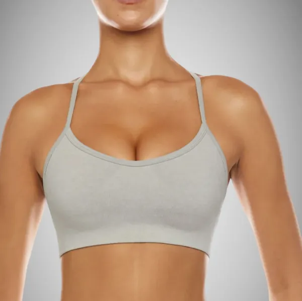 Legínovo Fitness top gray Lady Veľkosť: M