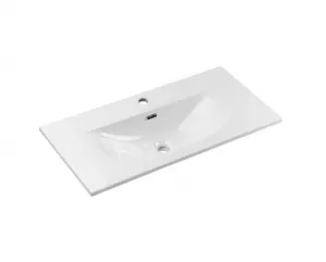 ArtCom Kúpeľňová skrinka s umývadlom NOVA Black U80/2 | 80 cm