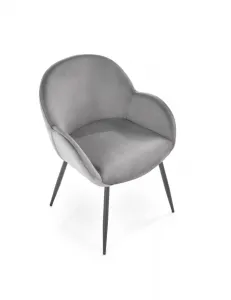 Jedálenské kreslo K480 Halmar Sivá