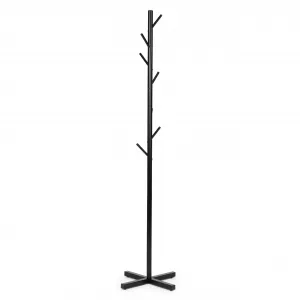 Stojanový kovový vešiak so 7 háčikmi, 177 cm,