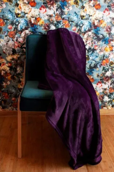 Faro Deka z mikroplyšu Siglo 150x200 cm fialová