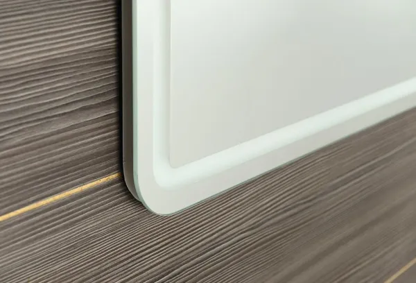 SAPHO - Zrkadlo NYX s LED osvetlením 800x800 NY080