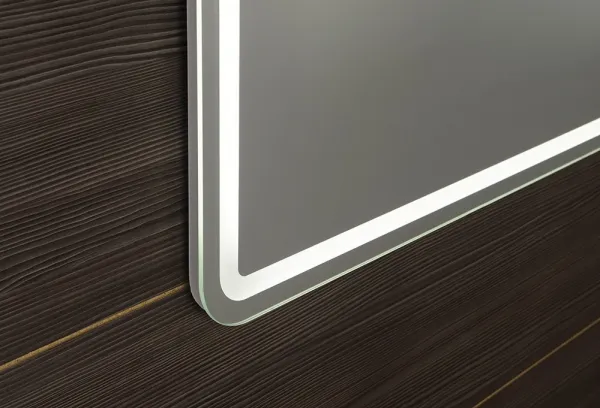 SAPHO - Zrkadlo NYX s LED osvetlením 800x800 NY080