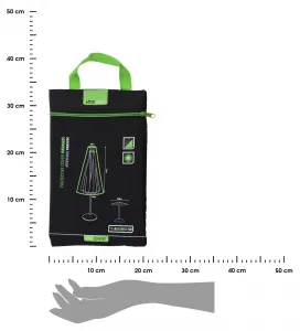 ProGarden Ochranný obal na záhradný slnečník SUN 175 cm čierny