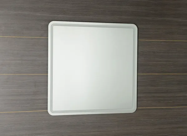 SAPHO - Zrkadlo NYX s LED osvetlením 800x800 NY080