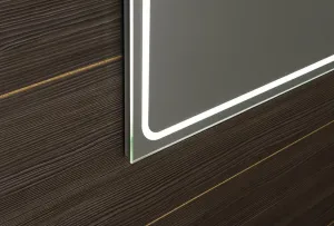 SAPHO - Zrkadlo GEMINI s LED osvetlením 900x900 GM092