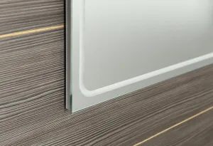 SAPHO - Zrkadlo GEMINI s LED osvetlením 900x900 GM092