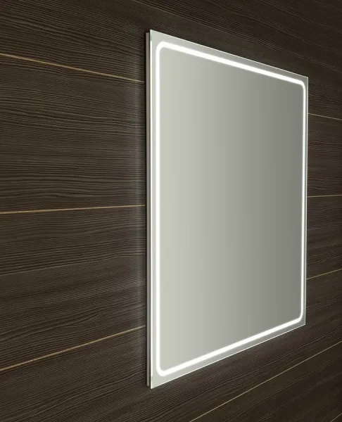 SAPHO - Zrkadlo GEMINI s LED osvetlením 900x900 GM092