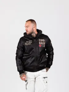 Pánska bunda CIPO & BAXX CM215 BLACK Farba: Čierna, Konfekčná veľkosť: L