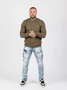 Pánska mikina CIPO & BAXX CL558 KHAKI Farba: Khaki, Konfekčná veľkosť: M