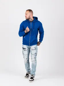 Pánska mikina CIPO & BAXX CL556 SAXEBLUE Farba: Modrá, Konfekčná veľkosť: M