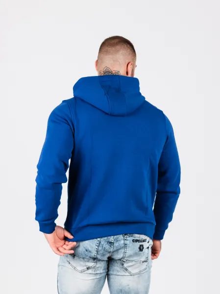 Pánska mikina CIPO & BAXX CL556 SAXEBLUE Farba: Modrá, Konfekčná veľkosť: M