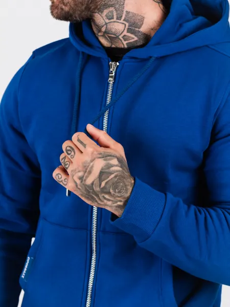 Pánska mikina CIPO & BAXX CL556 SAXEBLUE Farba: Modrá, Konfekčná veľkosť: M