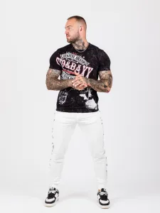 Pánske tepláky CIPO & BAXX CR157 ECRU Farba: Biela, Konfekčná veľkosť: XL