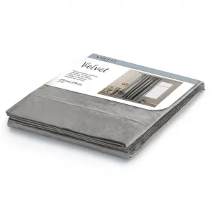 ArtFlhf Tieniaci záves VELVET PLEAT  P | 140 x 270 cm Farba: Silver