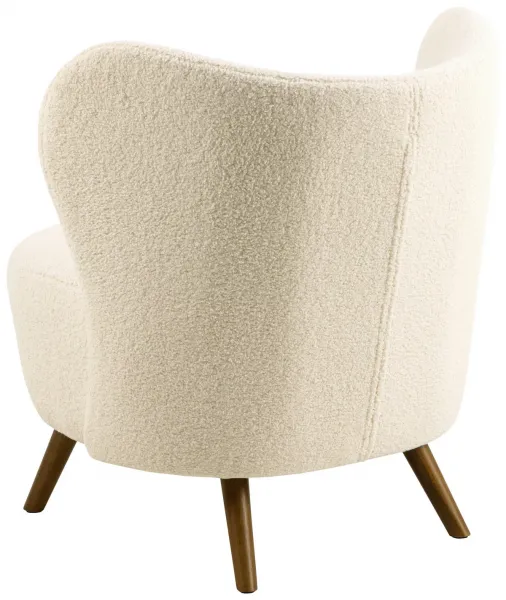 Actona Designové lounge křeslo Crosby krémové