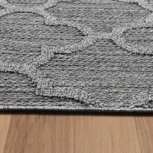 Šnúrkový koberec Patara koniczyna sivý