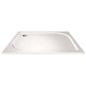 MEREO MEREO - Sprchový set: LIMA, obdĺžnik, 100x120x100x190 cm, chróm ALU, sklo Číre vr. vaničky liaty mramor CK85543KM
