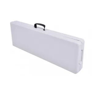 Skladacia lavica pre stravovanie 180 cm biela