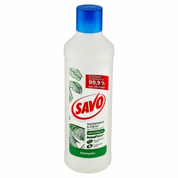 Savo BotaniTech Dezinfekcia a čistič na podlahy eukalyptus 1000 ml