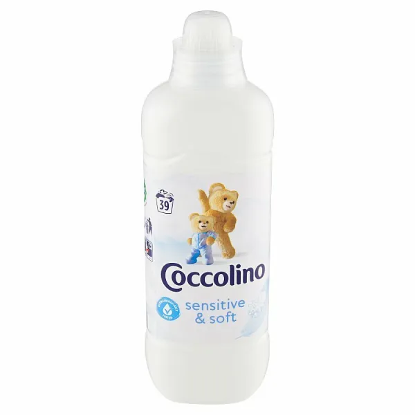 Coccolino Sensitive & Soft koncentrovaný avivážny prípravok 39 praní 975 ml