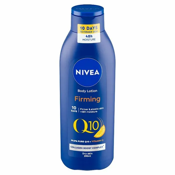 Nivea Q10 Plus spevňujúce telové mlieko pre suchú pokožku 250 ml