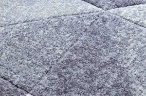 Koberec FEEL 5672/17944 trojuholníky, béžový / fialový