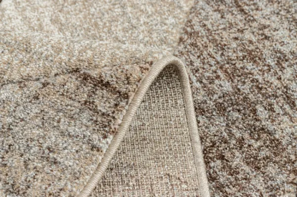 Koberec FEEL 5673/15055 HERRINGBONE béžový / hnedý / krémový