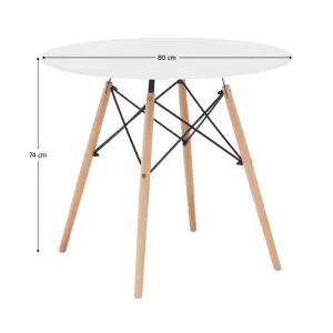 Jedálenský stôl GAMIN NEW Tempo Kondela 80 cm