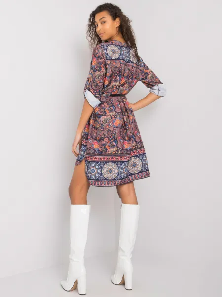 Dress-DHJ-SK-5766.60-navy blue