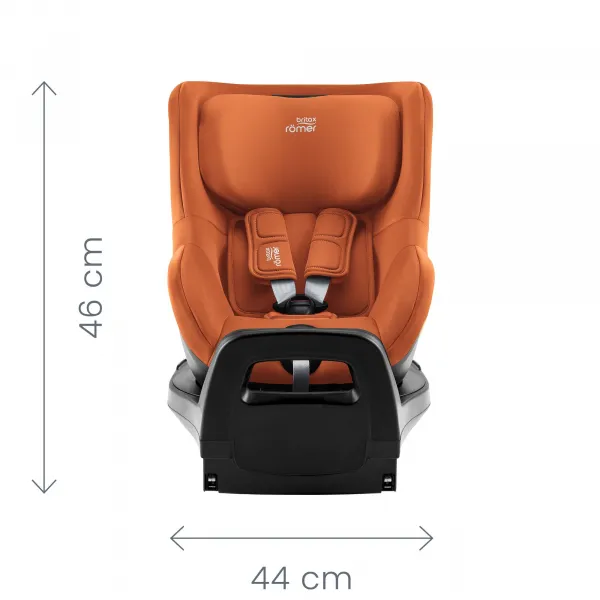 BRITAX RÖMER Autosedačka Dualfix Pro (0-105 cm) Graphite Marble Diamond collection